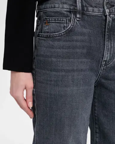 Lafayette 148 New York Straight-Leg Stretch Denim Jeans | Thumbnail 5