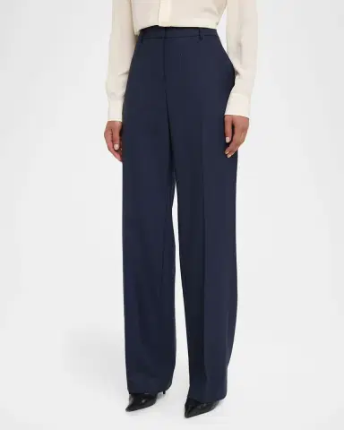 Lafayette 148 New York Gates High-Rise Straight-Leg Pants | Thumbnail 4