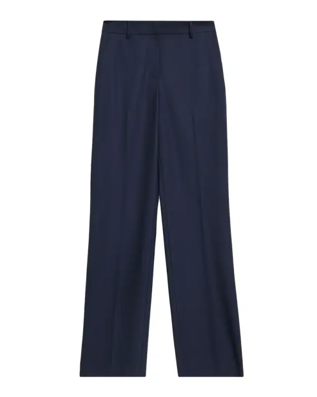 Gates High-Rise Straight-Leg Pants