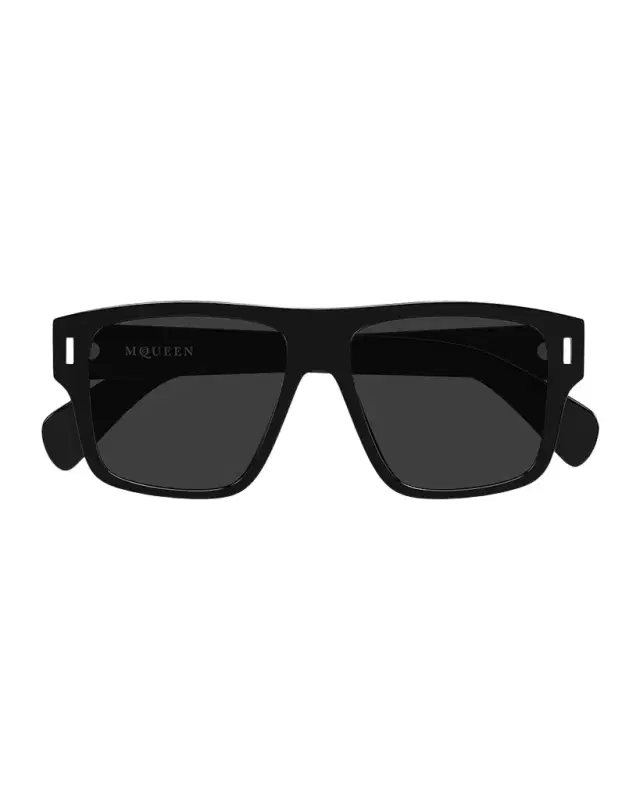 McQueen Men 's 55mm Square Acetate Sunglasses