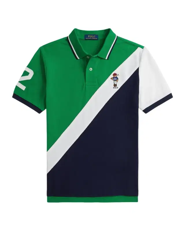Polo Ralph Lauren Boy 's Embroidered Color-Block Polo Shirt, Size S-XL