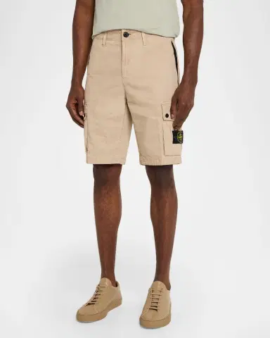 Stone Island Men's Desert Slim-Fit Cargo Shorts | Thumbnail 4