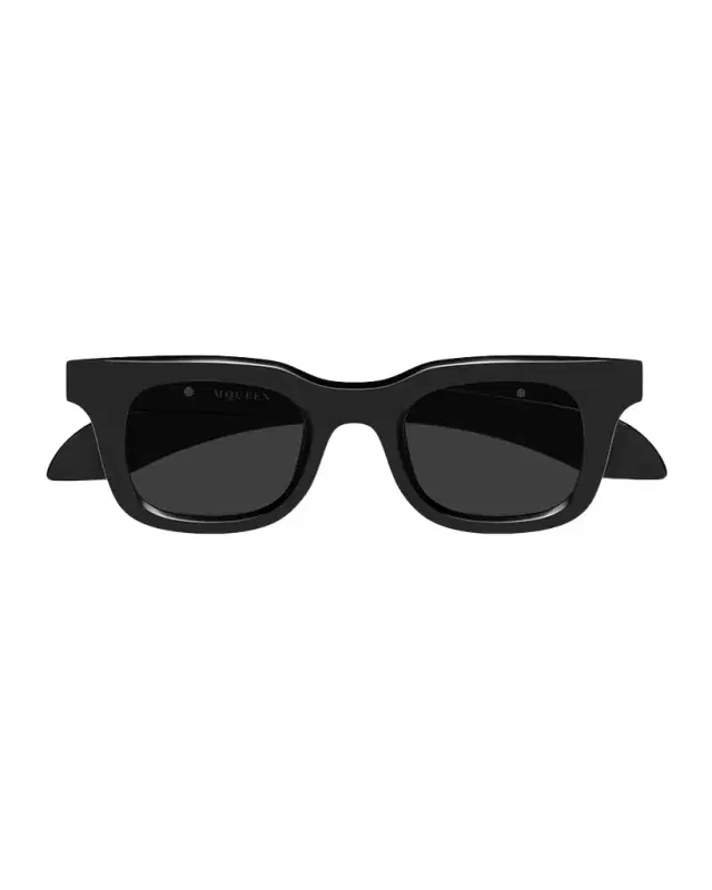 McQueen Men 's 46mm Skull Square Acetate Sunglasses