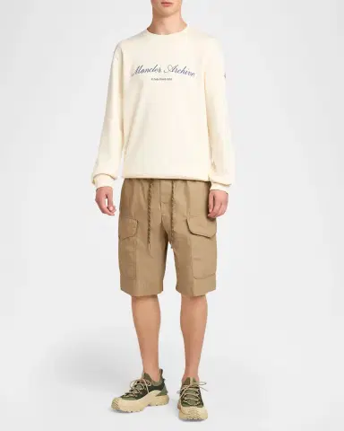 Moncler Men's Trailgrip Lite3 Nubuck & Suede Low-Top Sneakers | Thumbnail 2 Moncler Men's Trailgrip Lite3 Nubuck & Suede Low-Top Sneakers | Thumbnail 2