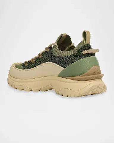 Moncler Men's Trailgrip Lite3 Nubuck & Suede Low-Top Sneakers | Thumbnail 3 Moncler Men's Trailgrip Lite3 Nubuck & Suede Low-Top Sneakers | Thumbnail 3