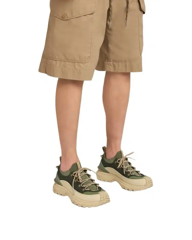 Moncler Men 's Trailgrip Lite3 Nubuck & Suede Low-Top Sneakers