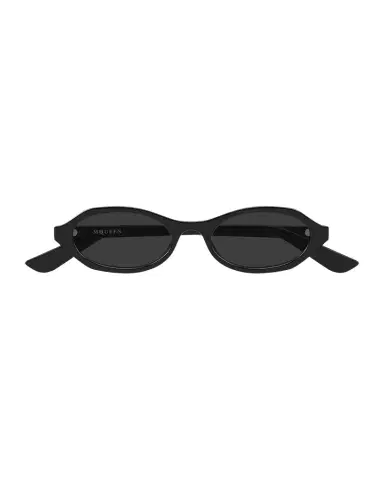 Alexander McQueen 51mm Acetate Oval Sunglasses | Thumbnail 1 Alexander McQueen 51mm Acetate Oval Sunglasses | Thumbnail 1