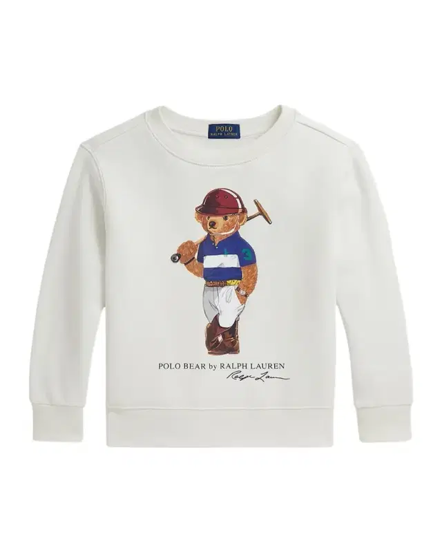 Polo Ralph Lauren Boy 's Polo Bear Cotton Fleece Sweatshirt