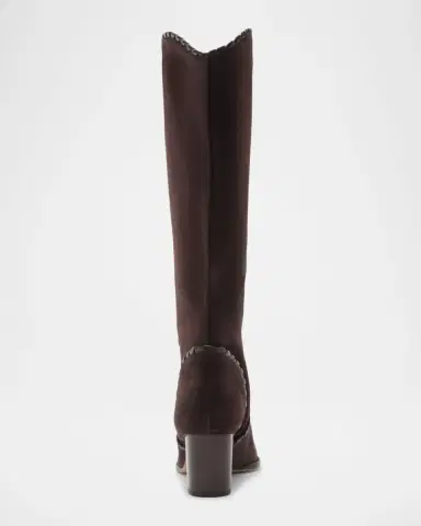 Alexandre Birman Victoria Saddle Suede Boots | Thumbnail 2