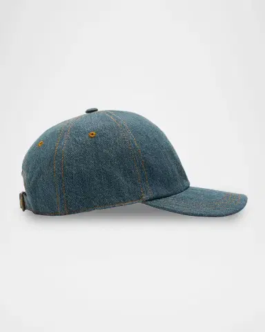 Burberry EKD Denim Baseball Cap | Thumbnail 3