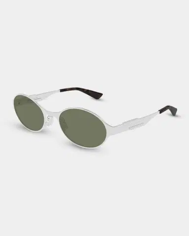 Bottega Veneta 55mm Metal Oval Sunglasses | Thumbnail 2