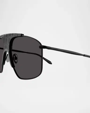 Alaïa 99mm Metal Aviator Sunglasses | Thumbnail 3 Alaïa 99mm Metal Aviator Sunglasses | Thumbnail 3