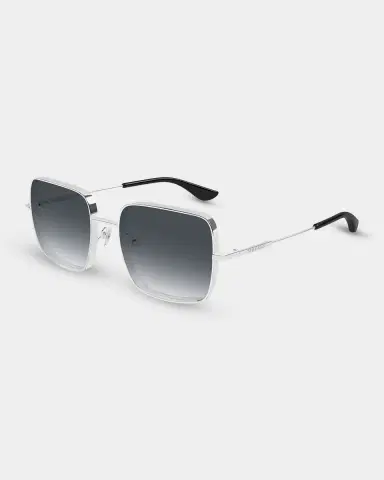 Alexander McQueen 55mm Metal Square Sunglasses | Thumbnail 2 Alexander McQueen 55mm Metal Square Sunglasses | Thumbnail 2
