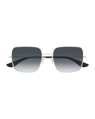 Alexander McQueen 55mm Metal Square Sunglasses | Thumbnail 1 Alexander McQueen 55mm Metal Square Sunglasses | Thumbnail 1