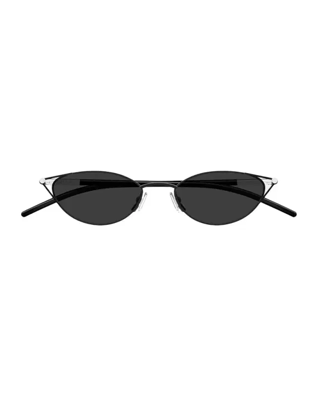 McQueen 50mm Metal & Acetate Cat-Eye Sunglasses