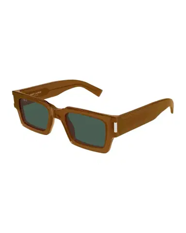 Saint Laurent Men's SL 572-011 Acetate Rectangle Sunglasses | Thumbnail 1