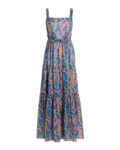 Etro Paisley Tiered Maxi Dress | Thumbnail 1 Etro Paisley Tiered Maxi Dress | Thumbnail 1