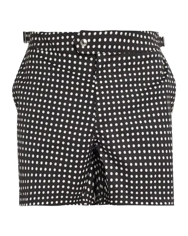 TOM FORD Polkadot Mid-Rise Shorts