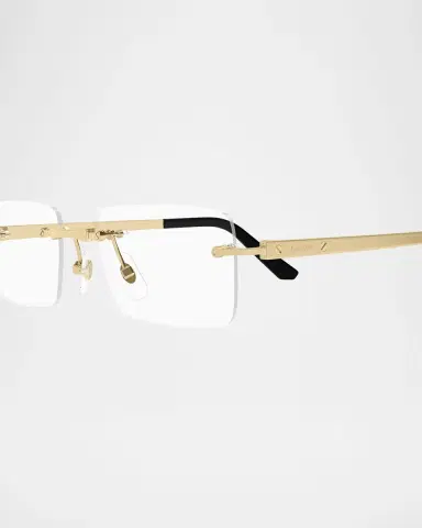 Cartier Men 's Titanium Rectangle Optical Frames | Thumbnail 3