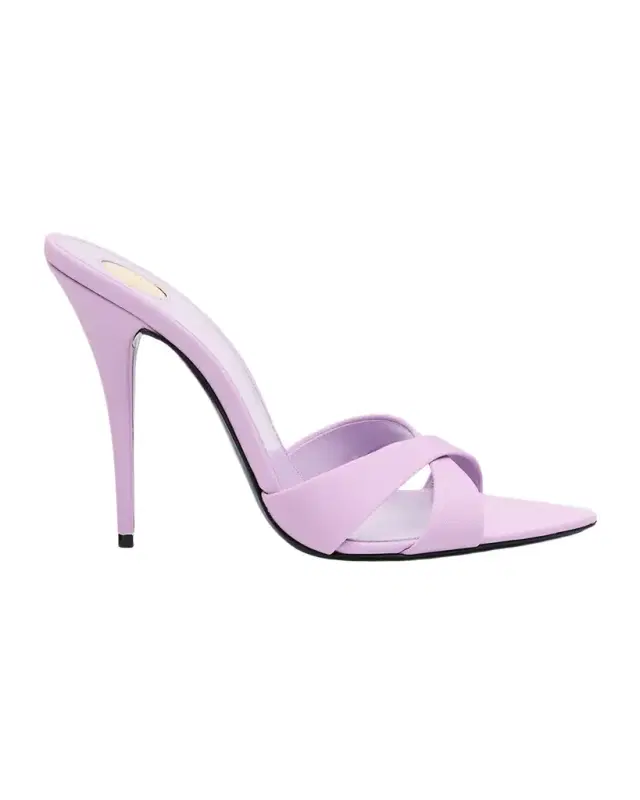 Saint Laurent 110mm Cady Mantero Mule Sandals