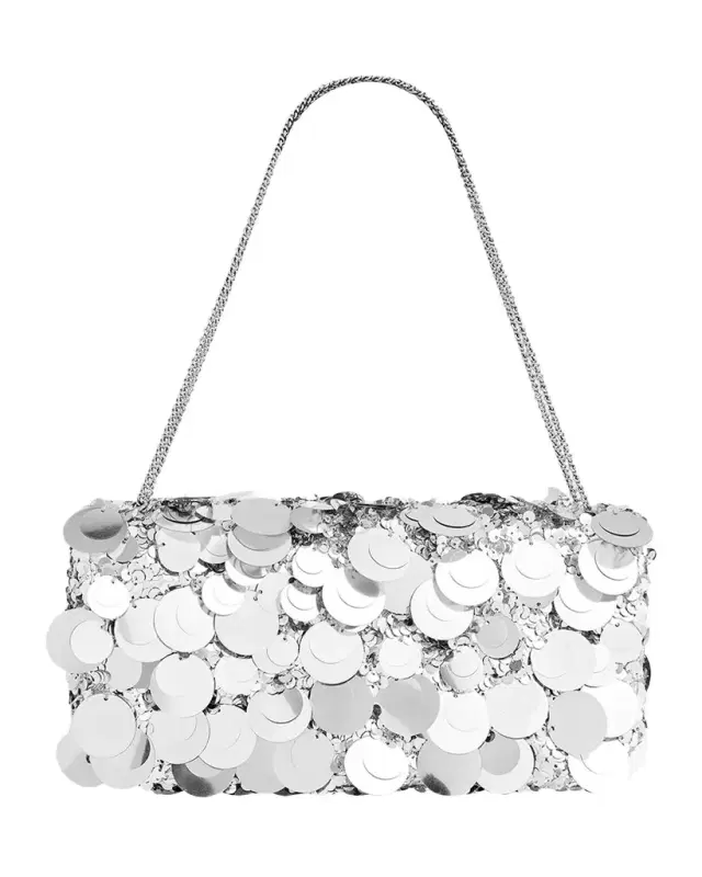 Sac a Main Sequin & Paillette Shoulder Bag