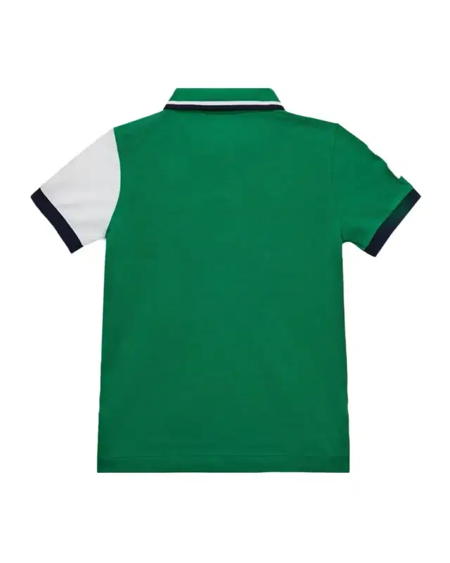 Boy 's Polo Bear Cotton Mesh Polo Shirt, Size 2-7