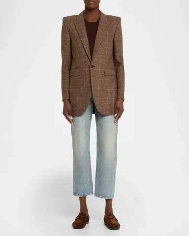 Saint Laurent Le Loafers in Supple Suede | Thumbnail 3 Saint Laurent Le Loafers in Supple Suede | Thumbnail 3