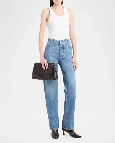 Bottega Veneta Giorno Leather Drawstring Shoulder Bag | Thumbnail 5