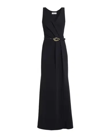 Chiara Boni La Petite Robe Heiha Sleeveless Draped Gown | Thumbnail 1 Chiara Boni La Petite Robe Heiha Sleeveless Draped Gown | Thumbnail 1