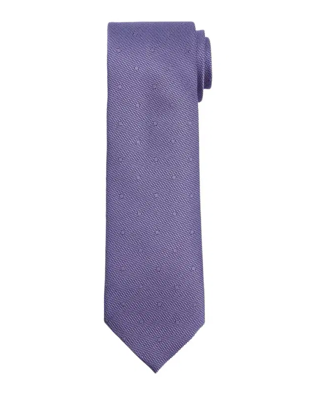 TOM FORD Men 's Contrast Polka-Dot Silk Tie