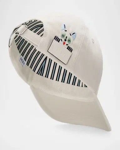 LOEWE x Louis Wain Embroidered Baseball Cap | Thumbnail 3