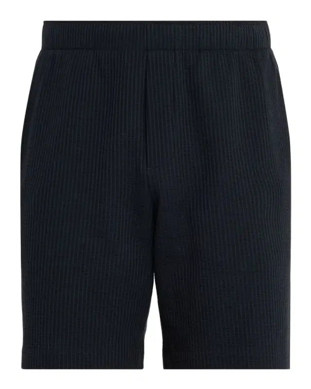 Men 's Seersucker Knit Stretch Cotton Pull-On Shorts