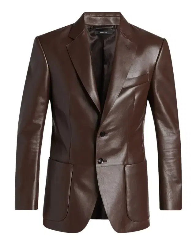 TOM FORD Men 's Nappa Leather Blazer
