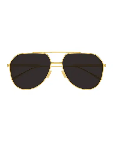 Bottega Veneta Men's BV1465S-001 Double-Bridge Metal Aviator Sunglasses | Thumbnail 3 Bottega Veneta Men's BV1465S-001 Double-Bridge Metal Aviator Sunglasses | Thumbnail 3