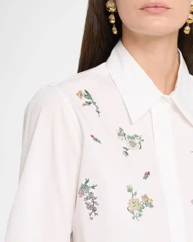 Libertine Joy And Mirth Embellished New Classic Shirt | Thumbnail 5