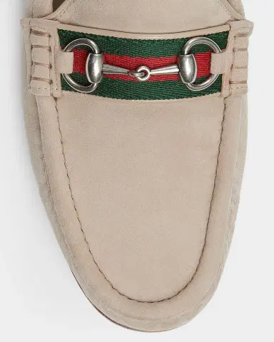 Gucci Men's Horsebit 1953 Suede Moc-Toe Loafers | Thumbnail 5 Gucci Men's Horsebit 1953 Suede Moc-Toe Loafers | Thumbnail 5