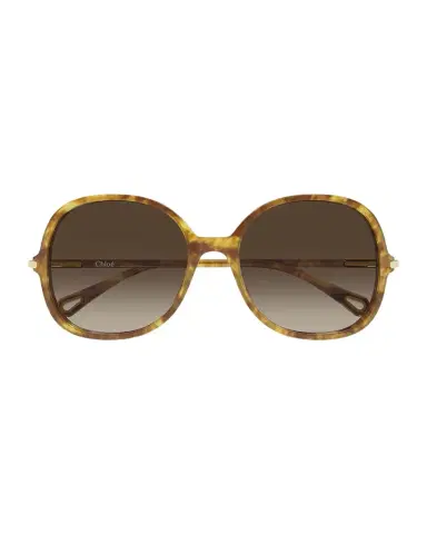 Chloé 57mm Acetate Round Sunglasses | Thumbnail 1 Chloé 57mm Acetate Round Sunglasses | Thumbnail 1
