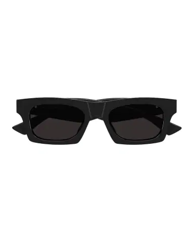 Bottega Veneta Men's BV1457S-001 Acetate Rectangle Sunglasses | Thumbnail 1