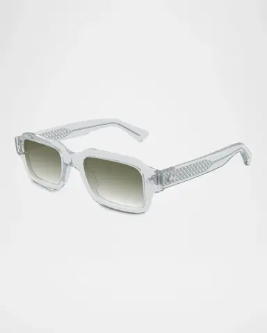 Bottega Veneta Men's BV1442S-003 Acetate Rectangle Sunglasses | Thumbnail 2 Bottega Veneta Men's BV1442S-003 Acetate Rectangle Sunglasses | Thumbnail 2