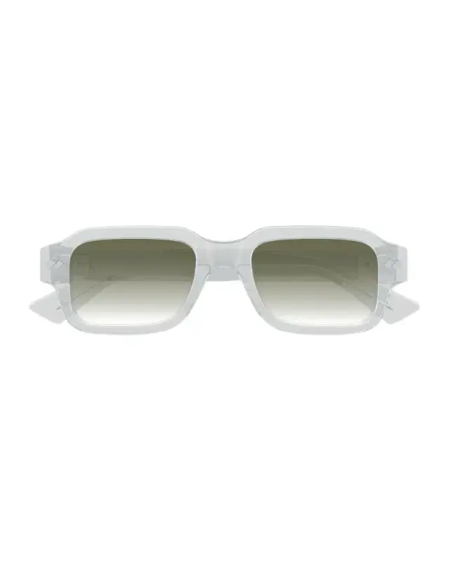Bottega Veneta Men 's BV1442S-003 Acetate Rectangle Sunglasses