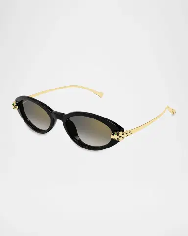Cartier Panthère de 52mm Oval Sunglasses | Thumbnail 2 Cartier Panthère de 52mm Oval Sunglasses | Thumbnail 2