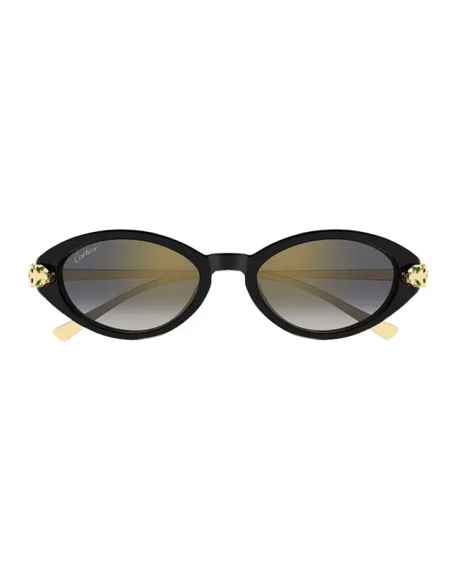 Cartier Panthère de  52mm Oval Sunglasses