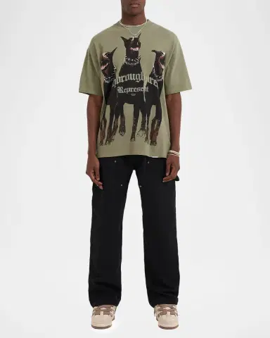 Represent Men's Thoroughbred Cotton T-Shirt | Thumbnail 2 Represent Men's Thoroughbred Cotton T-Shirt | Thumbnail 2