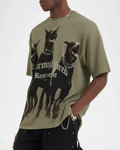 Represent Men's Thoroughbred Cotton T-Shirt | Thumbnail 4 Represent Men's Thoroughbred Cotton T-Shirt | Thumbnail 4