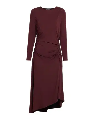 Veronica Beard Theodora Ruched Midi Dress | Thumbnail 1