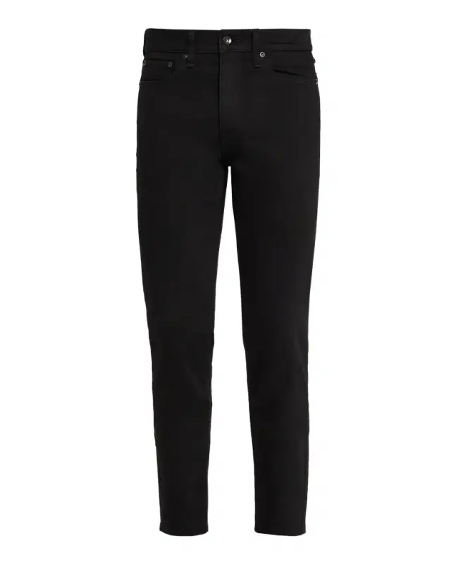 Rag & Bone Men 's Fit 2 Black Denim Slim Fit Jeans
