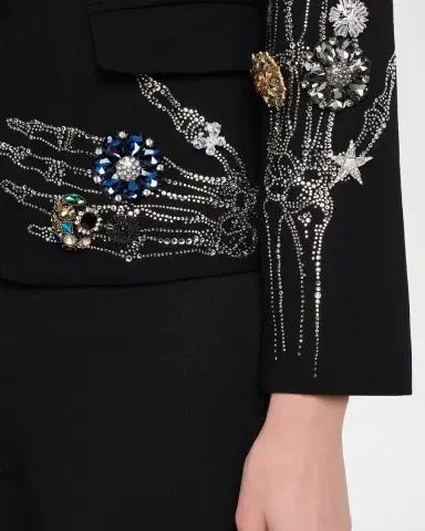 Libertine Buried Treasure Embellished Single-Breasted Short Blazer | Thumbnail 5 Libertine Buried Treasure Embellished Single-Breasted Short Blazer | Thumbnail 5