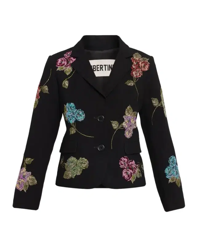 Primrose Embellished Single-Breasted Jacket