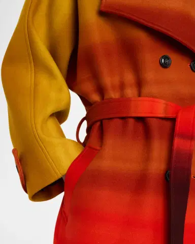 Libertine California Sunset New Wave Double-Breasted Coat | Thumbnail 5