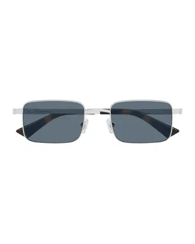 Bottega Veneta Men's BV1469S-002 Metal Rectangle Sunglasses | Thumbnail 1